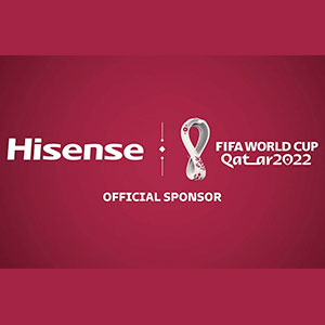 HISENSE PARTNER OFFICIAL FIFA WORLD 2022