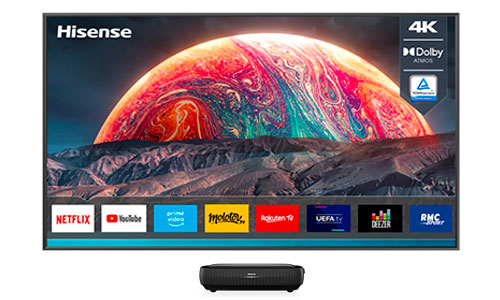 laser tv hisense 120